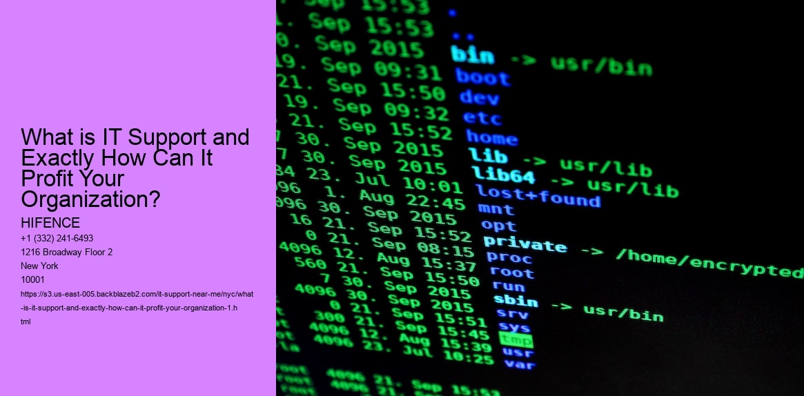 What is IT Support and Exactly How Can It Profit Your Organization?