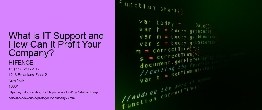 What is IT Support and How Can It Profit Your Company?