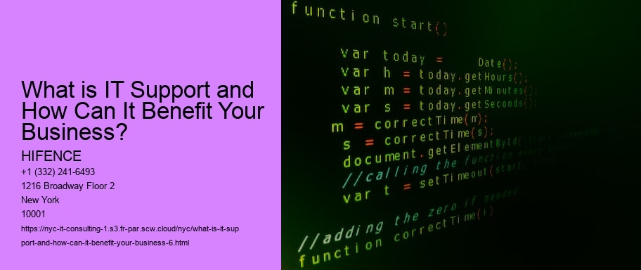 What is IT Support and How Can It Benefit Your Business?