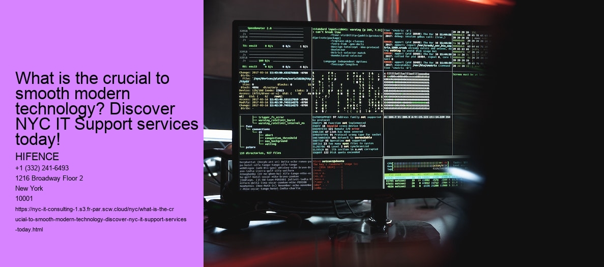 What is the crucial to smooth modern technology? Discover NYC IT Support services today!