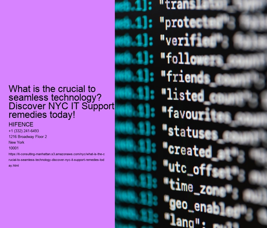 What is the crucial to seamless technology? Discover NYC IT Support remedies today!
