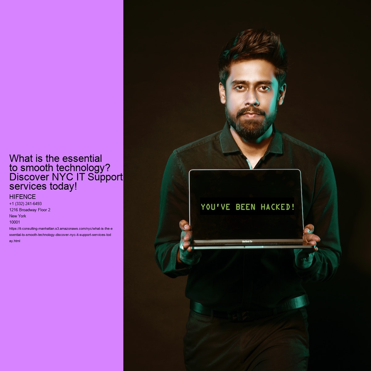 What is the essential to smooth technology? Discover NYC IT Support services today!