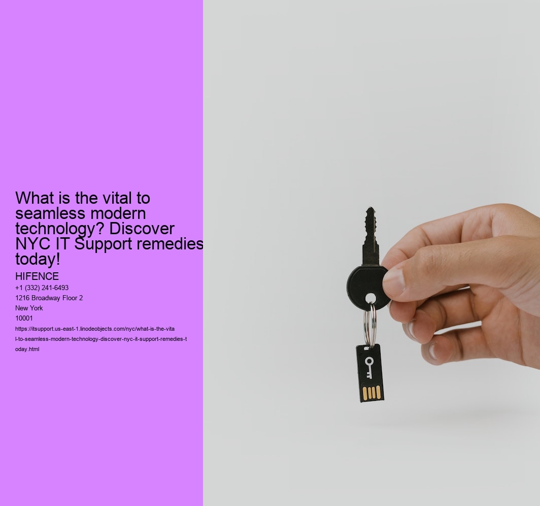 What is the vital to seamless modern technology? Discover NYC IT Support remedies today!